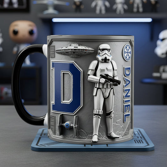 Cosmic Alphabet Coffee Accent Mug - Personalized Gifts For Cosmic Lovers 04kita220126