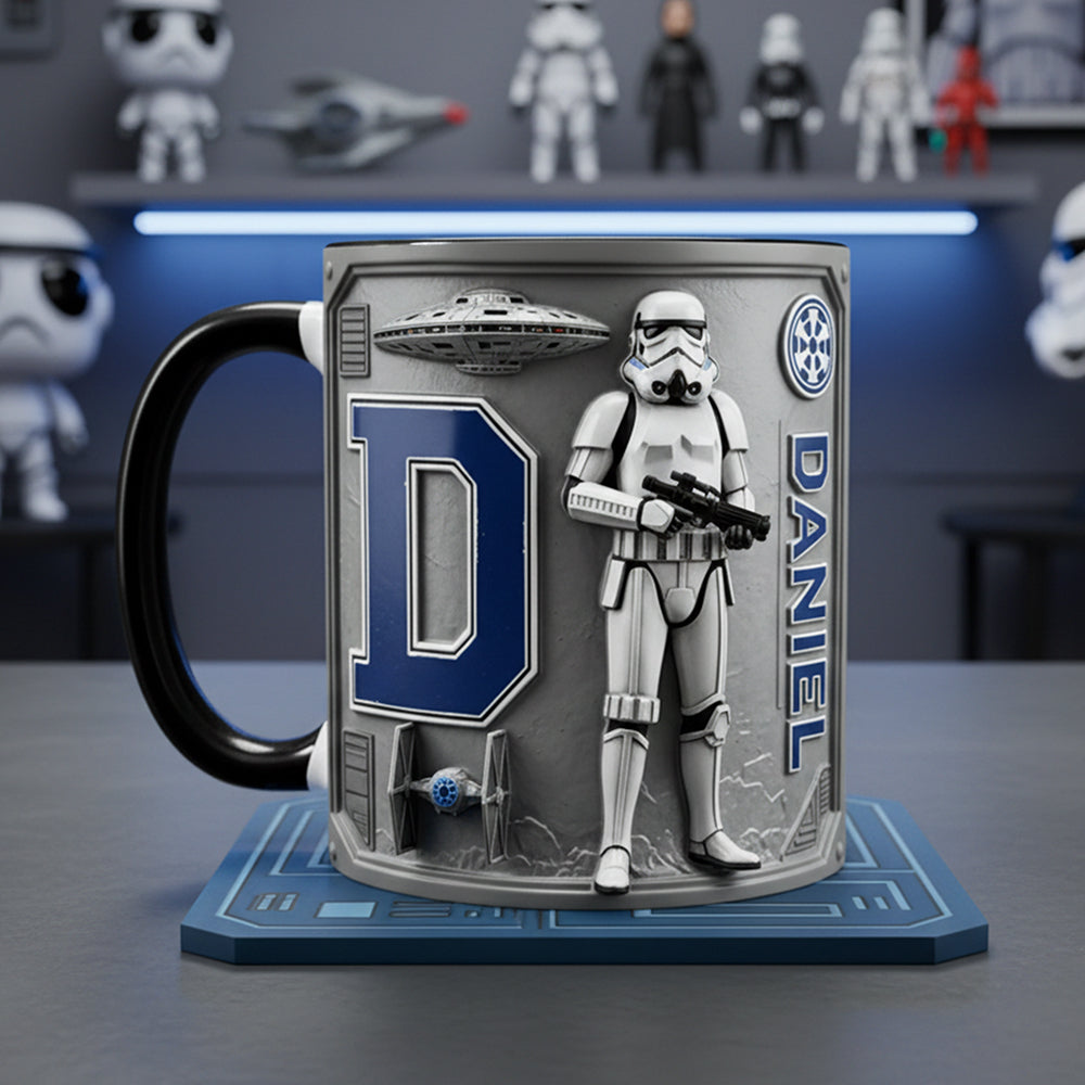 Cosmic Alphabet Coffee Accent Mug - Personalized Gifts For Cosmic Lovers 04kita220126