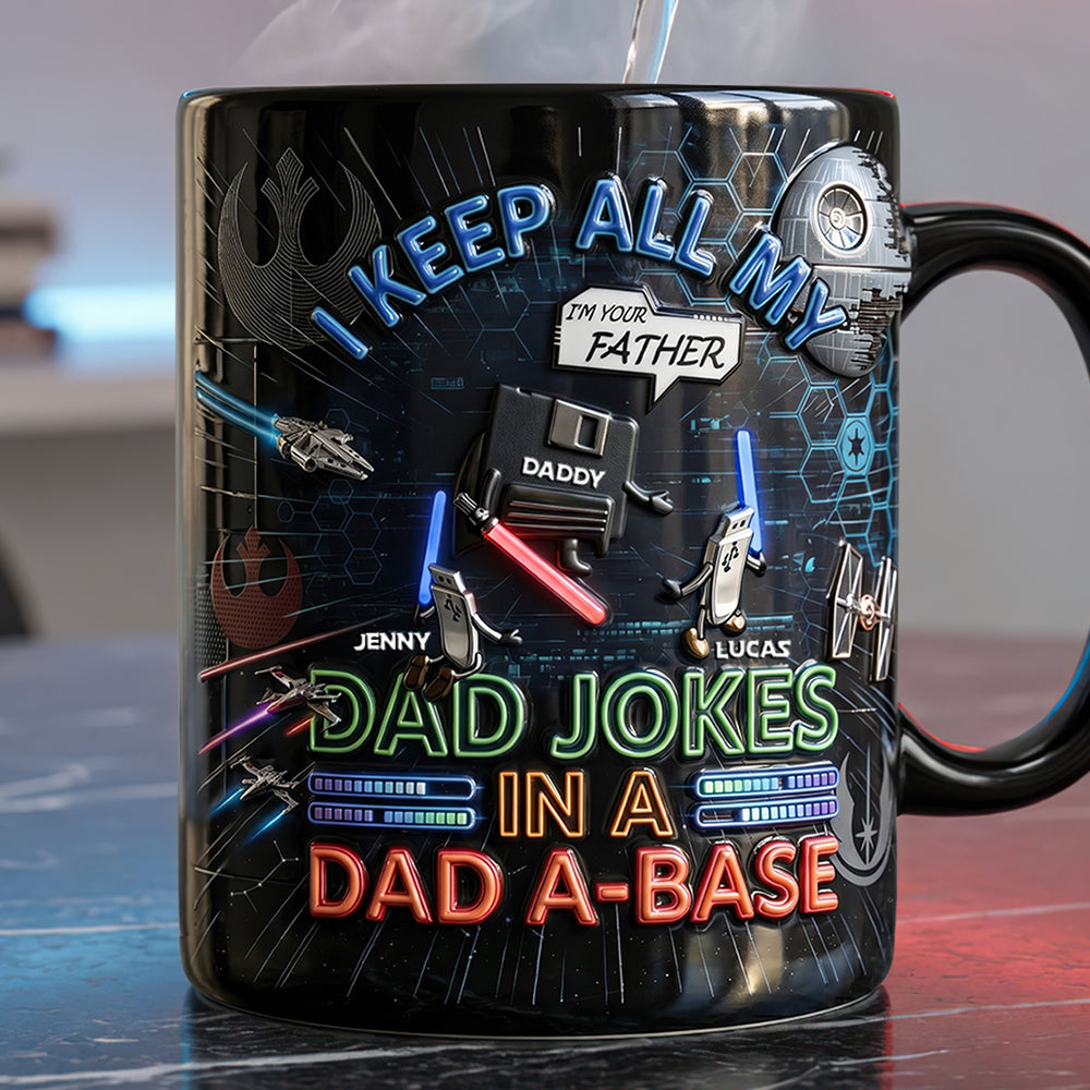 Universe Dad Joke Magic Mug - Personalized Gifts For Dads 03qhdt050526
