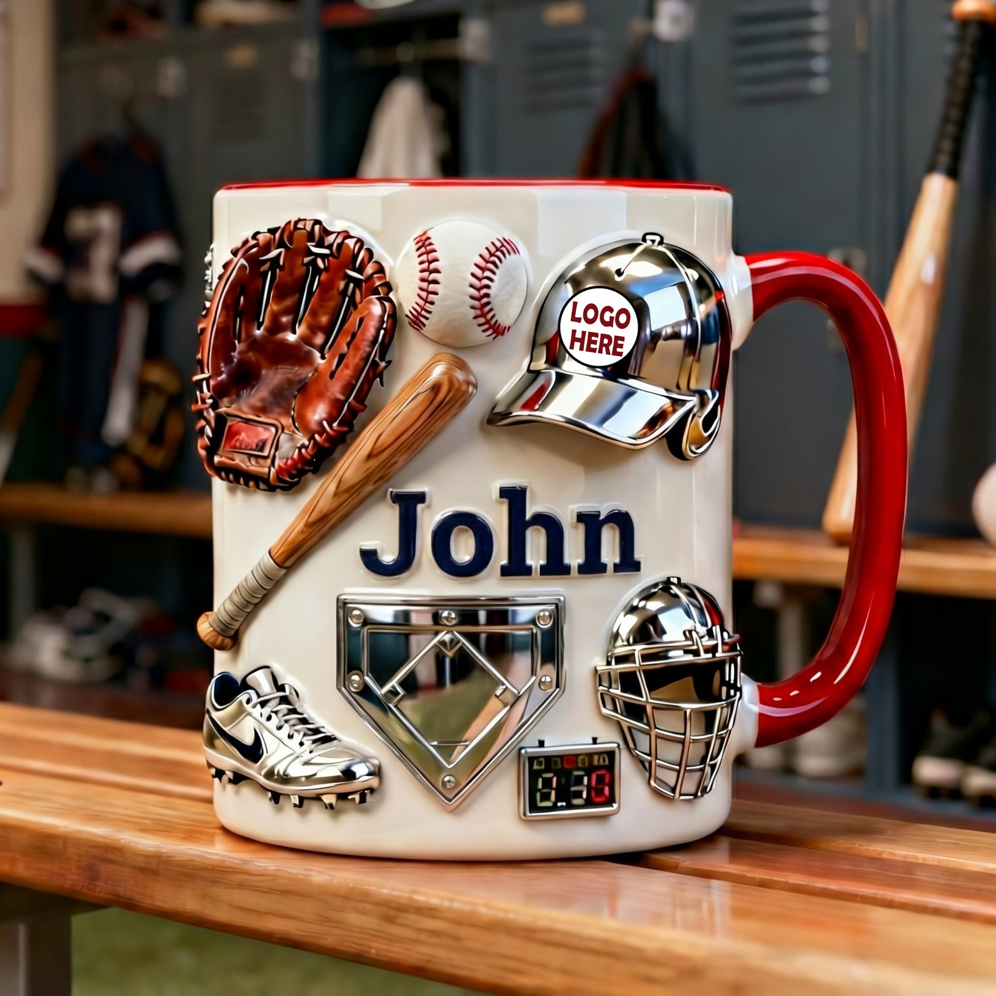 Sport Accent Mug - Personalized Gifts For Sport Lovers 04tgtn220126