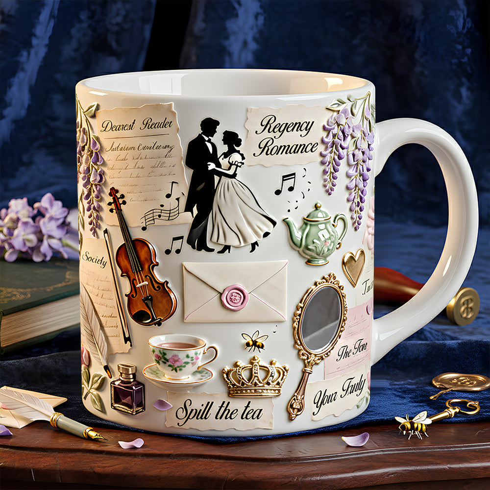 Regency Romance Mug - Personalized Gifts 02NADT300126