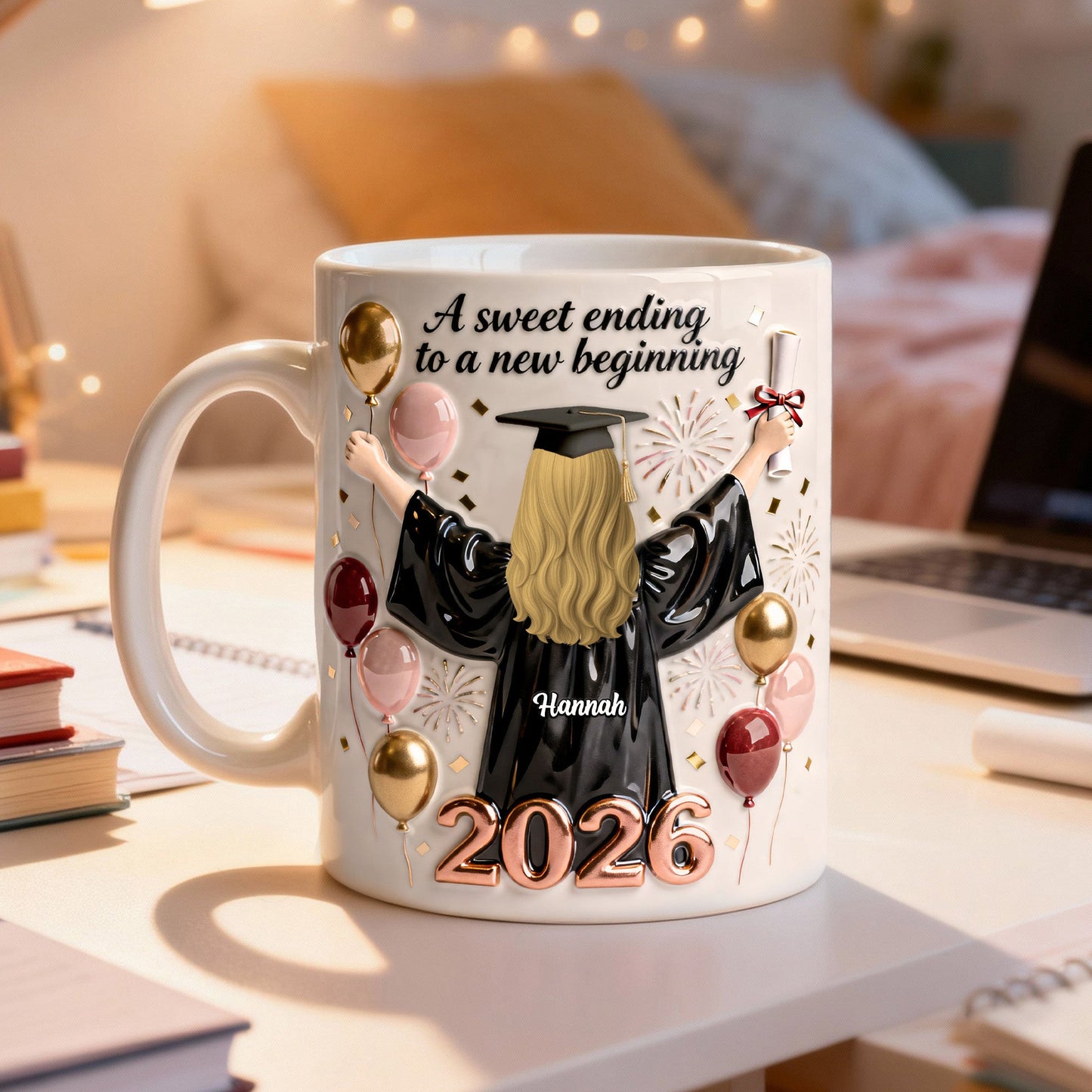 Graduation Coffee Mug - Personalized Gifts For Graduates 01namg020226