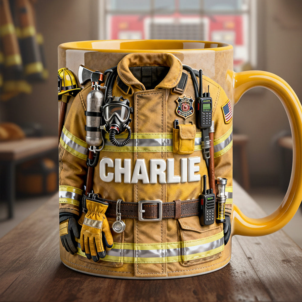 FireFighter Coffee Mug - Personalized Gifts For FireFighter 01hyta140126