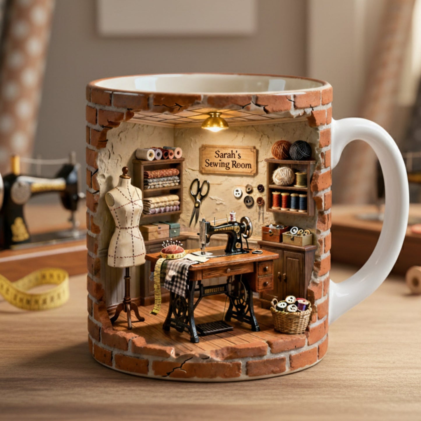 Sewing Coffee Mug - Personalized Gifts For Sewing Lovers 03hytn220126
