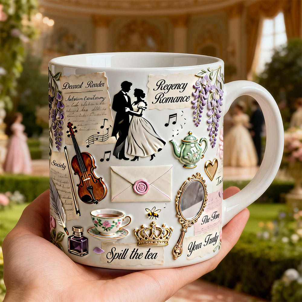 Regency Romance Mug - Personalized Gifts 02NADT300126