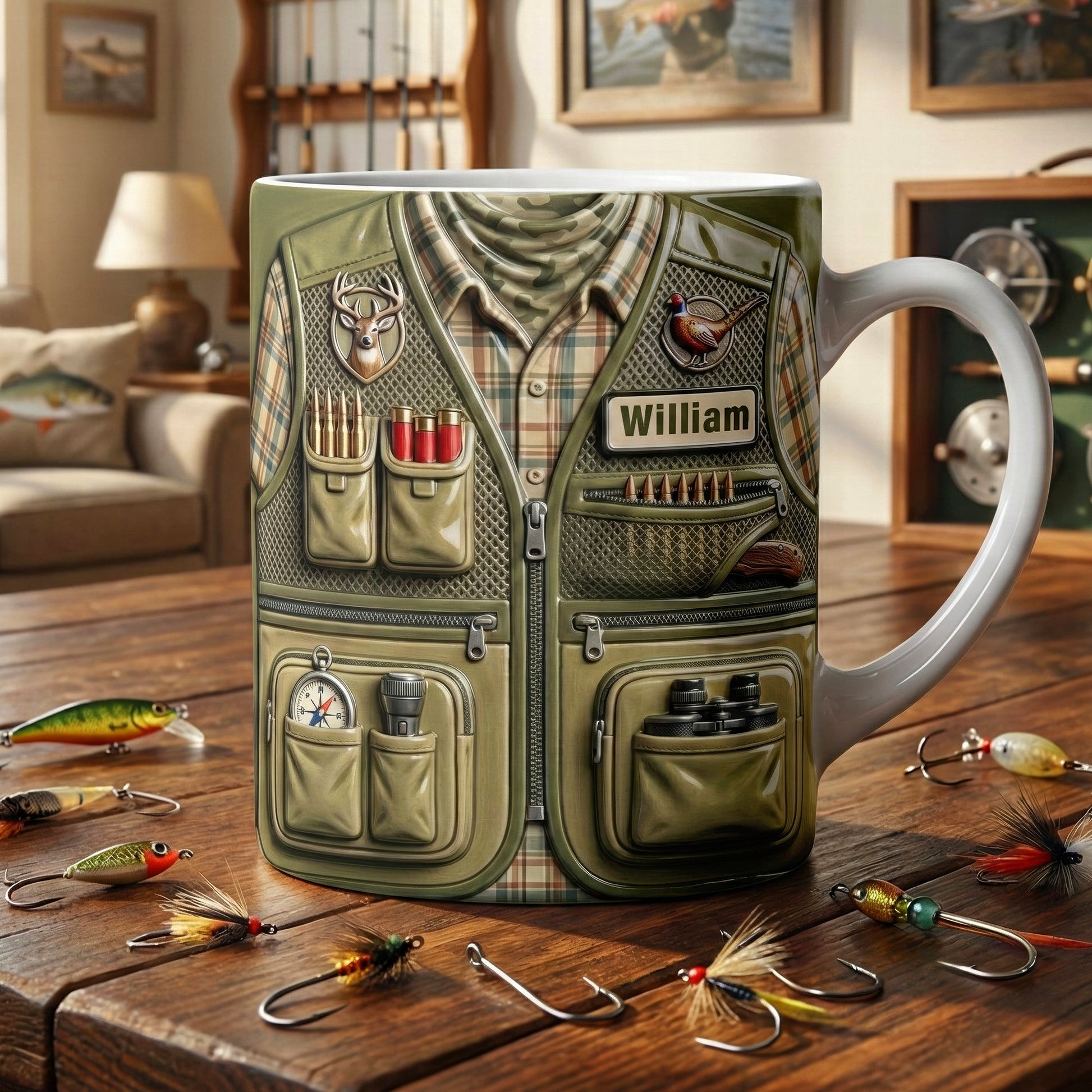 Hunting Coffee Mug - Personalized Gifts For Hunting Lovers 01toqn210126