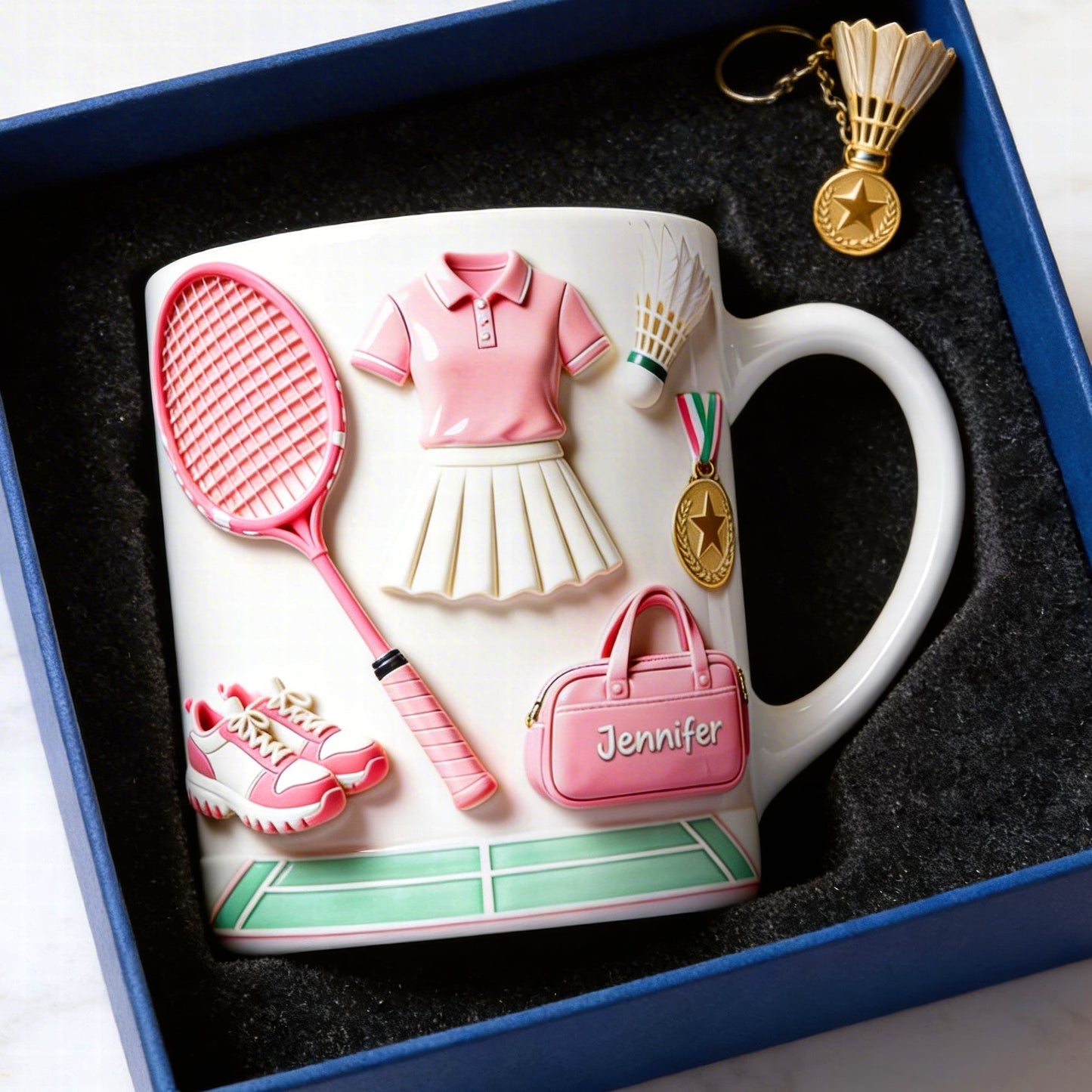 Complete Badminton Outfit Coffee Mug - Personalized Gift For Badminton Lovers 03TOQN110226