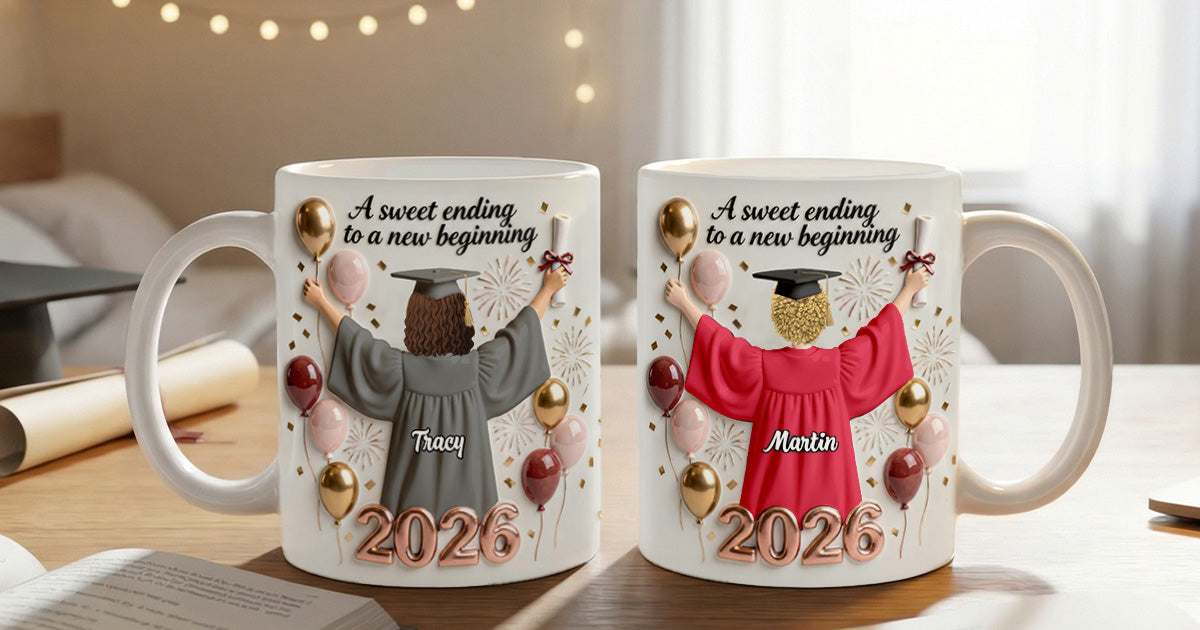 Graduation Coffee Mug - Personalized Gifts For Graduates 01namg020226
