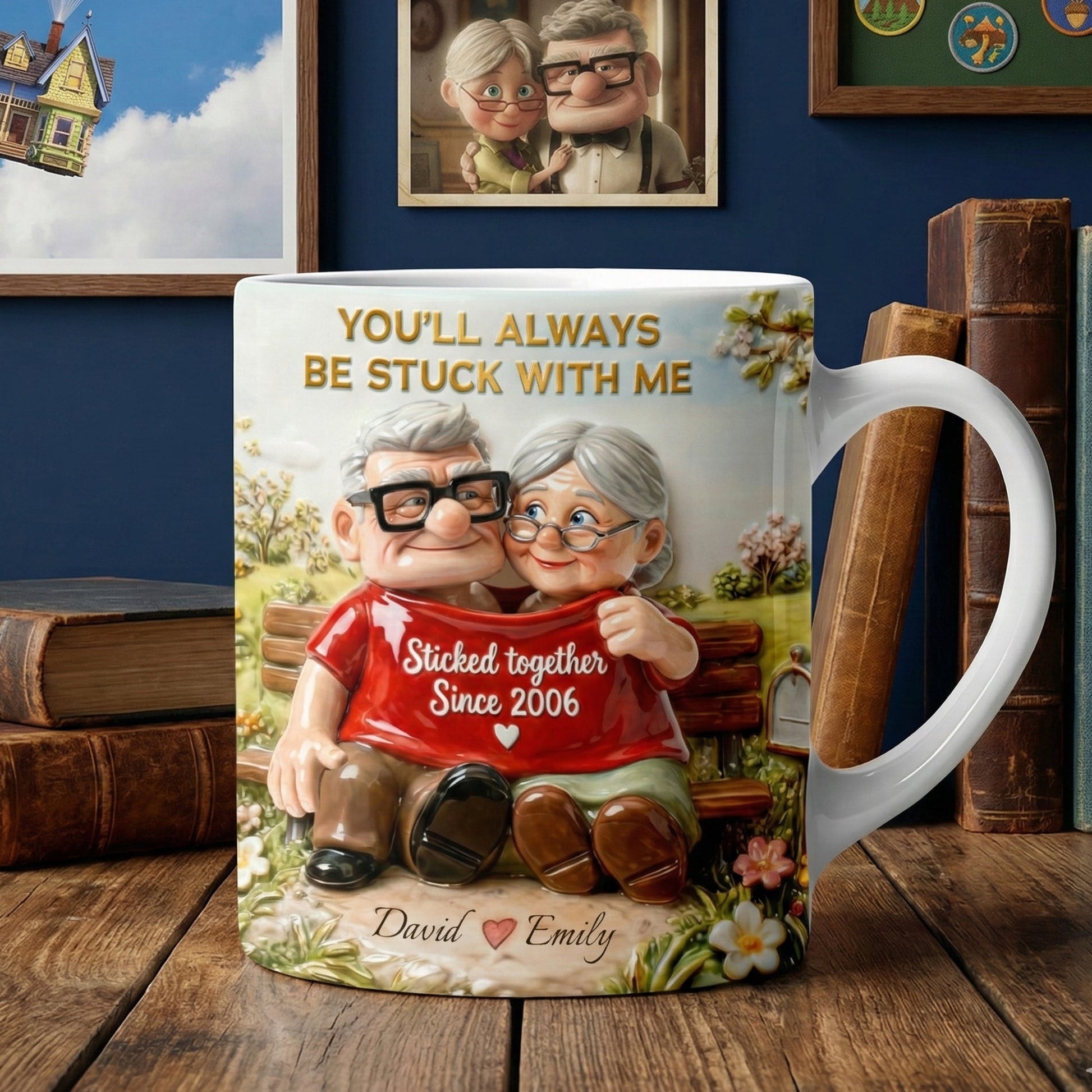 Bonded Couple Coffee Mug, Personalized Gifts For Couple 04qhqn220126