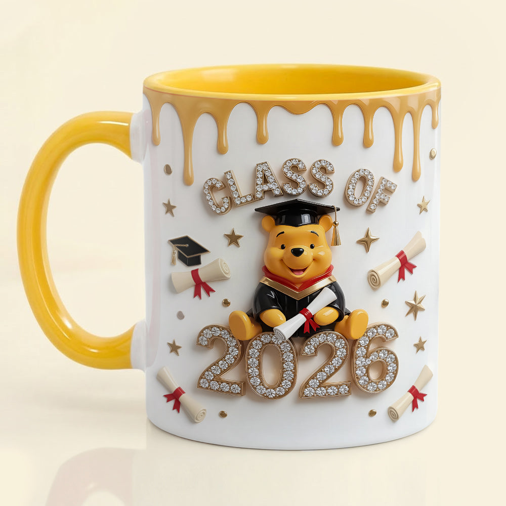 Congrats Graduate Accent Mug - Personalized Gifts For Graduations 01TYDH070526
