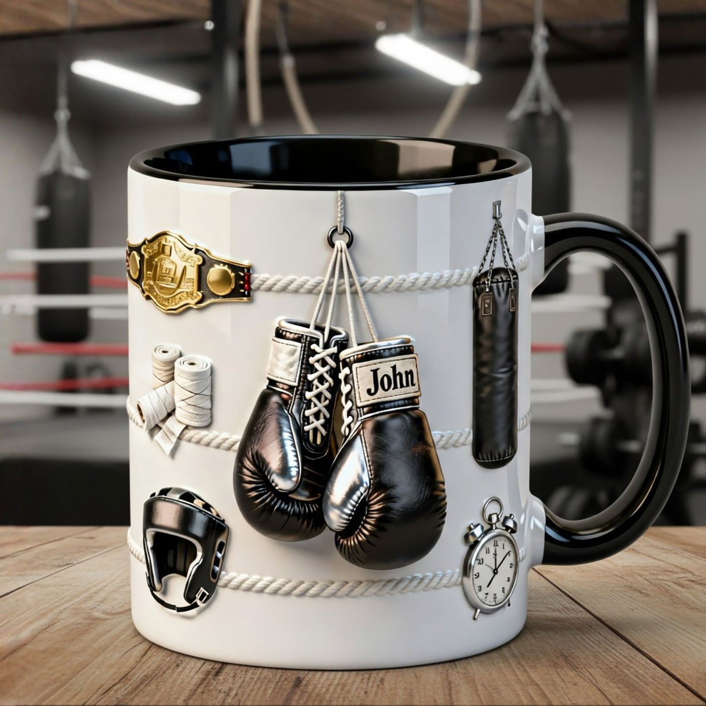 Boxing Gloves Coffee Accent Mug - Personalized Gifts For Boxing Lover Coffee Mug 03HYTI220126
