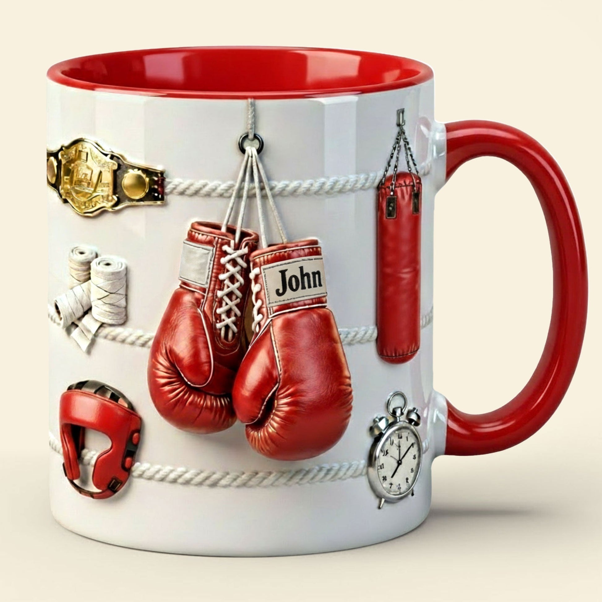 Boxing Gloves Coffee Accent Mug - Personalized Gifts For Boxing Lover Coffee Mug 03HYTI220126
